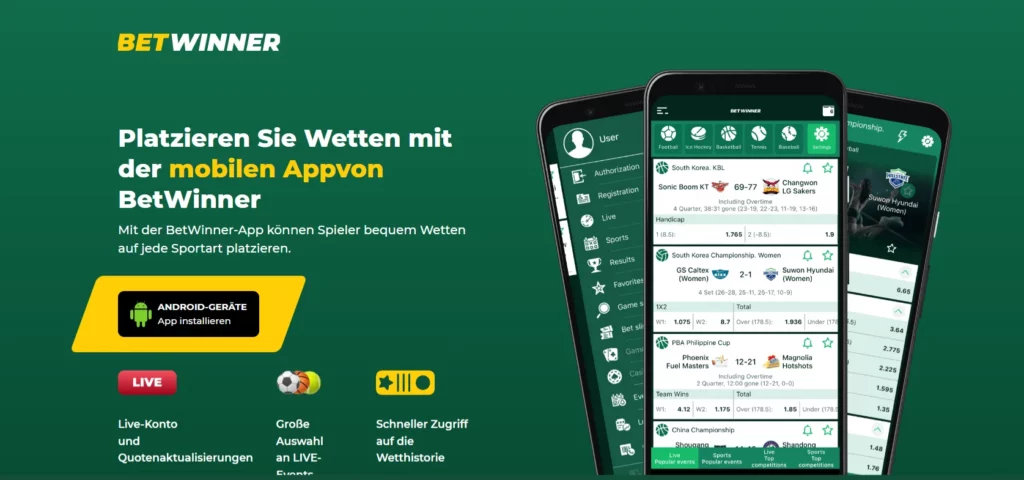 Wie man Betwinner APK herunterlädt